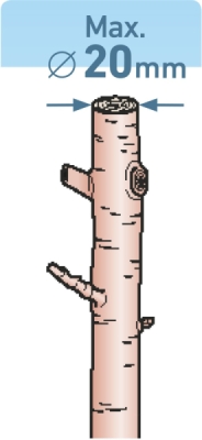 Nůžky zahradnické, 190mm, SK5 EXTOL PREMIUM