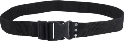 Opasek nylonový černý, š.5cm x d.122cm, plast. přezka, nylon EXTOL PREMIUM