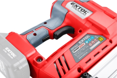 Hřebíkovačka/sponkovačka aku SHARE20V, 20V Li-ion, bez baterie a nabíječky EXTOL PREMIUM