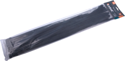 Pásky stahovací na kabely černé, 540x7,6mm, 50ks, nylon PA66 EXTOL PREMIUM