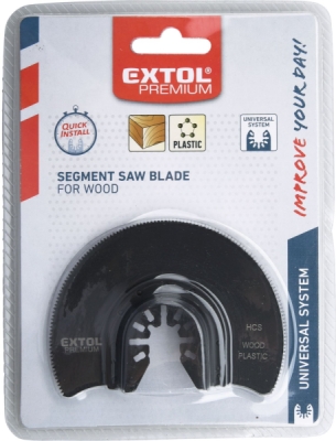 Kotouč segmentový pilový na dřevo, 88mm, HCS EXTOL PREMIUM