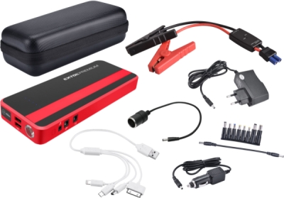 Jump startér, 700A, pro naftové a benzínové motory, powerbanka 5V, 19V EXTOL PREMIUM