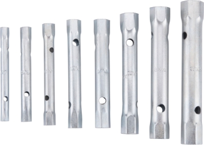Klíče trubkové, sada 8ks, 6-22mm, CrV EXTOL PREMIUM