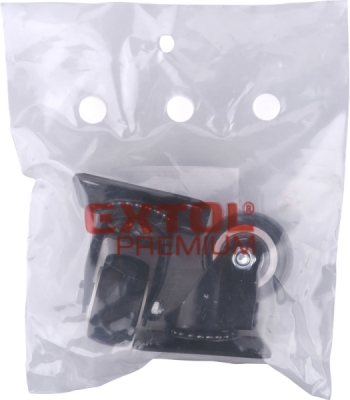 Kolečka otočná s PVC obručí, sada 2ks, průměr 40mm EXTOL PREMIUM