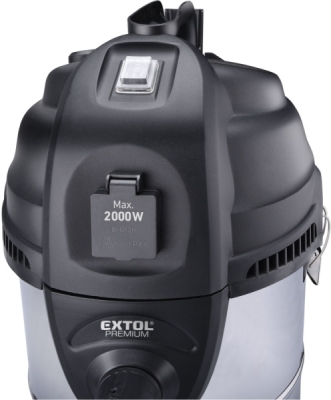 Vysavač dílenský multifunční, 1400W EXTOL PREMIUM