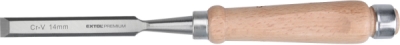 Dláto s kvalitní bukovou rukojetí EXTOL PREMIUM 14mm