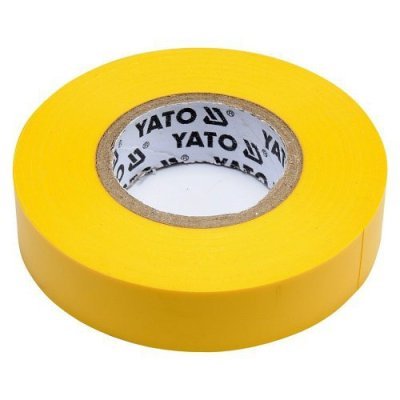 Yato Izolační páska elektrikářská PVC 15mm / 20m žlutá