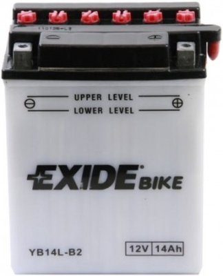 Motobaterie Exide Bike Conventional 12V, 14Ah, EB14L-B2