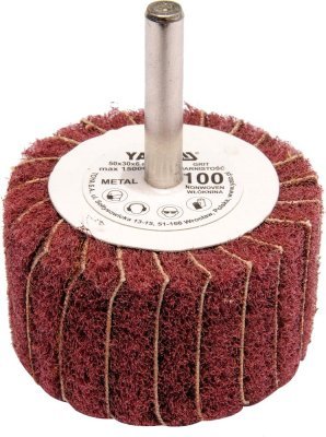 Yato Kotouč lamelový radiální 50x30 P-150 s hřídelí 6 mm