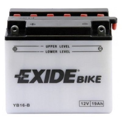Motobaterie Exide Bike Conventional 12V, 19Ah, EB16-B