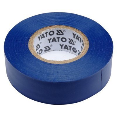 Yato Izolační páska elektrikářská PVC 19mm / 20m modrá