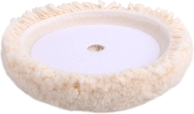 Kotouč leštící vlněný, T240, ⌀190mm, 4ply 100% vlna, suchý zip ⌀150mm EXTOL PREMIUM