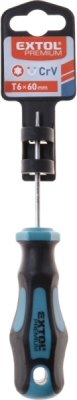 Šroubovák TORX, T6x60mm, CrV EXTOL PREMIUM