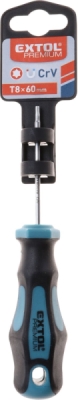 Šroubovák TORX, T8x60mm, CrV EXTOL PREMIUM
