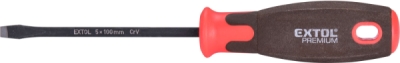 Šroubovák plochý SUPERGRIP, (-) 5x100mm, CrV EXTOL PREMIUM
