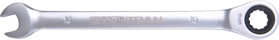 Klíč ráčnový očkoplochý, 72 zubů, 10mm EXTOL PREMIUM