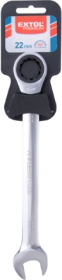 Klíč ráčnový očkoplochý, 72 zubů, 22mm EXTOL PREMIUM