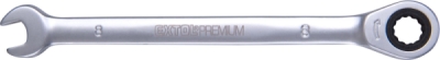 Klíč ráčnový očkoplochý, 72 zubů, 8mm EXTOL PREMIUM