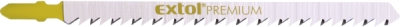 Plátky do přímočaré pily 5ks, 126x4,0mm, HCS Bosh EXTOL PREMIUM