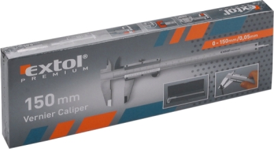 Měřítko posuvné kovové, 0-150mm EXTOL PREMIUM