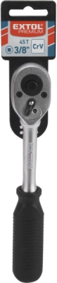 Ráčna, 45 zubů, 3/8", L 210mm, CrV EXTOL PREMIUM