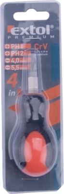 Šroubovák 4v1 EXTOL PREMIUM
