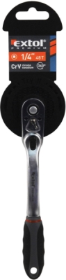 Ráčna tvarová kloubová, 48 zubů, 1/2", L 310mm, CrV EXTOL PREMIUM