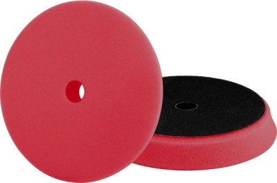 Kotouč leštící pěnový, orbitální, T10, červený, ⌀150x25mm, suchý zip ⌀127mm EXTOL PREMIUM