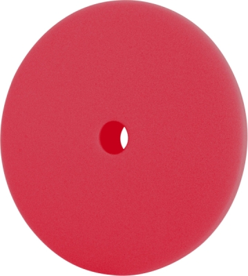 Kotouč leštící pěnový, orbitální, T10, červený, ⌀150x25mm, suchý zip ⌀127mm EXTOL PREMIUM