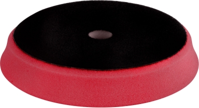 Kotouč leštící pěnový, orbitální, T10, červený, ⌀150x25mm, suchý zip ⌀127mm EXTOL PREMIUM