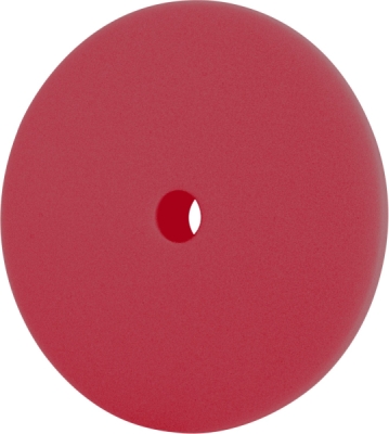 Kotouč leštící pěnový, orbitální, T10, červený, ⌀180x25mm, suchý zip ⌀152mm EXTOL PREMIUM