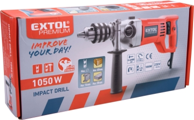 Vrtačka s příklepem, 1050W EXTOL PREMIUM