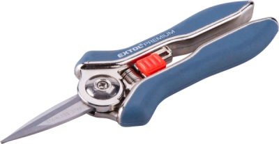 Nůžky zahradnické přímé, mini, 153mm, nerez EXTOL PREMIUM