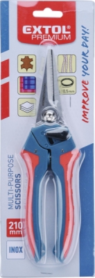 Nůžky víceúčelové nerez, 210mm EXTOL PREMIUM