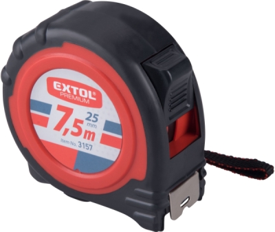 Metr svinovací EXTOL Premium 7,5m x 25mm