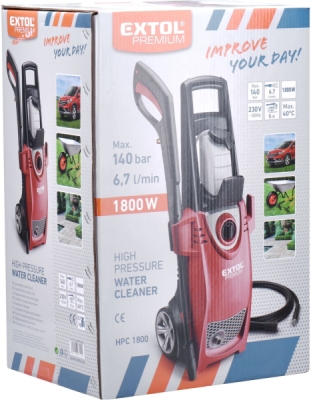 Vysokotlaká myčka EXTOL Premium 1800W