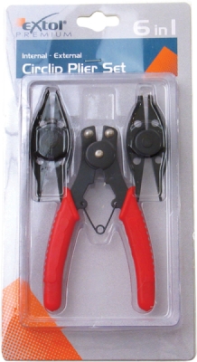 Kleště seegerové HEAVY DUTY EXTOL PREMIUM 6 v 1
