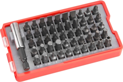 Bity 1/4" sada EXTOL Premium 51ks