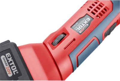 Bruska multifunkční aku SHARE20V, rychloupínací, 20V Li-ion, 2000mAh EXTOL PREMIUM
