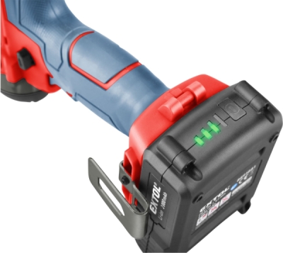 Utahovák rázový 1/2" aku SHARE20V, 180Nm, 20V Li-ion, 2000mAh EXTOL PREMIUM
