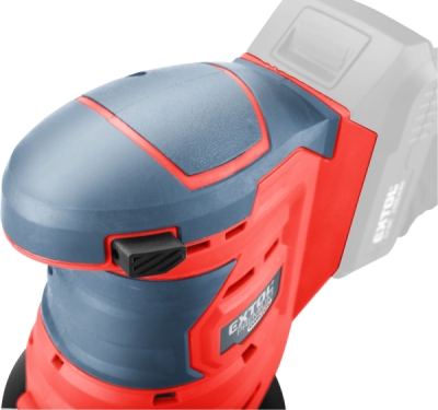 Bruska excentrická aku SHARE20V, 125mm, 20V Li-ion bez baterie EXTOL PREMIUM