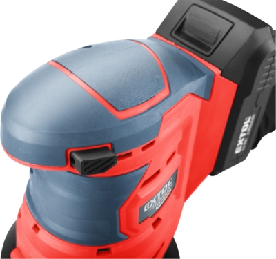 Bruska excentrická aku SHARE20V, 125mm, 20V Li-ion, 2000mAh EXTOL PREMIUM