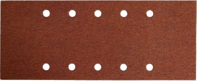 Papíry brusné, 10ks, 115x280mm, P40 EXTOL PREMIUM