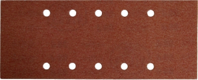 Papíry brusné, 10ks, 115x280mm, P80 EXTOL PREMIUM