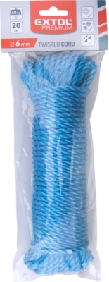 Šňůra stáčená nylonová, ⌀6mm x 20m EXTOL PREMIUM
