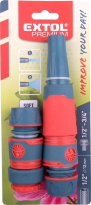 Hadicový set 4ks, pro 1/2" hadici EXTOL PREMIUM