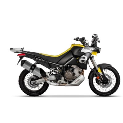 Kompletní sada sedlových brašen SHAD 130.kitTR40side-110 TERRA TR40 a hliníkového 55L vrchního kufru, včetně montážní sady SHAD APRILIA TUAREG 660