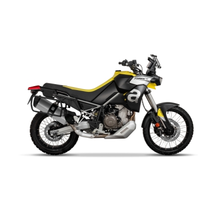 Kompletní sada sedlových brašen SHAD 130.kitTR40side-110 TERRA TR40 a hliníkového 55L vrchního kufru, včetně montážní sady SHAD APRILIA TUAREG 660