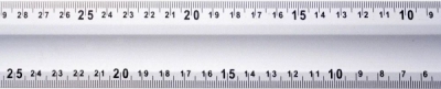 Hliníkový stolařský úhelník s vodováhou, 350 mm, TA4107