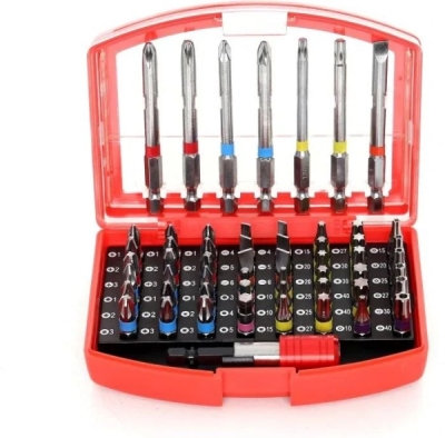 Bity TORX, IMBUS 1/4", 25 a 75 mm, sada 56 ks, TA1206